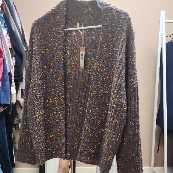 Multicolor Knit Women's Sweater - Picture 1 of 4
